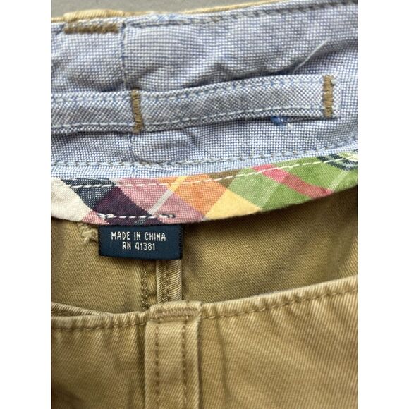 Polo Ralph Lauren‎ Shorts Men 34 Bermuda Cotton Relaxed Khaki Y2K Neutral * - Picture 9 of 9